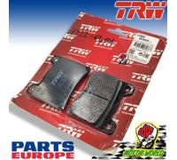 Pastillas de Freno Trasero TRW Orgánico Yamaha FZR Genesis 750 1987 IN Entonces
