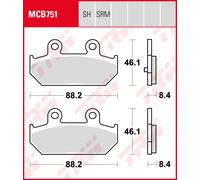 PASTILLAS DE FRENO TRW SCOOTER SINTER SUZUKI BURGMAN 650 04-12