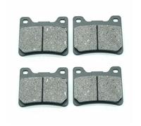 Pastillas De Frenos Juego De Pastillas Freno Delanteras Y Traseras para Motocicleta Kit Zapatos para Yamaha para Virago 750 XV750 1988-1997 XV700 1984-1987 Freno Motocicleta(2X Front Brake Pads)