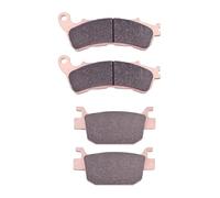 Pastillas De Frenos para NSS250 para FO&RZA 250 2005-2013 para NSS300 para & 300 2014-2019 para SH300i 2007-2019 Juego Pastillas Freno Delanteras Traseras(1set Copper Based)