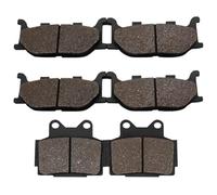 Pastillas De Frenos para Yamaha XJ600S Diversion XJ600 XJ XJ600N 600 SN 600S 600N 1998 1999 2000 2001 2002 Y 2003 Pastillas De Freno Delanteras Traseras Motocicleta(Delantero y Trasero)
