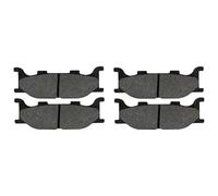 Pastillas De Frenos para Yamaha XJ600S para Diversion XJ600N XJ600 XJ 600 SN 600S 600N 1998 1999 2000 2001 2002 2003 Pastillas Freno Delanteras Y Traseras Motocicleta(2 Pair Front)