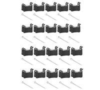 Pastillas De Frenos Pastilla De Freno Disco Bicicleta para Zoom para Saint M800 para Deore XT M765 M775 SLX M665 M535 Semimetálica(20 Pairs)