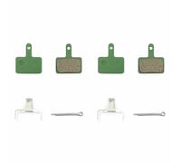 Pastillas De Frenos Pastillas De Freno Disco Bicicleta para Shimano para Deore B01S B03S B05S MT200 MT400 MT500 UR300 M3050 Resina/Semimetal/cerámica Freno Motocicleta(2Pairs Ceramics)