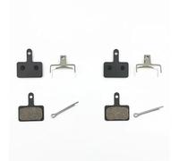 Pastillas De Frenos Pastillas De Freno Disco Bicicleta para Shimano para Deore B01S B03S B05S MT200 MT400 MT500 UR300 M3050 Resina/Semimetal/cerámica Freno Motocicleta(2Pairs Semi-Metal)