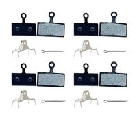 Pastillas De Frenos Pastillas De Freno Resina para Disco Bicicleta para Shimano G01S XTR M9000 M985 M988 para Deore XT M8000 M785 SLX M7000 M666 M675 M615 Freno Motocicleta(4 Pares)