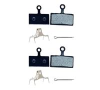 Pastillas De Frenos Pastillas De Freno Resina para Disco Bicicleta para Shimano G01S XTR M9000 M985 M988 para Deore XT M8000 M785 SLX M7000 M666 M675 M615 Freno Motocicleta(2 Pares)