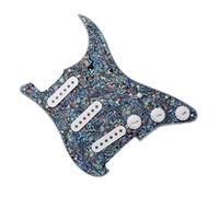 Pastillas De Golpeador De Guitarra Eléctrica De Bobina Única Cargadas Precableadas Accesorios De Guitarra De Golpeador SSS De 11 Agujeros Guitarra Precableado Golpeador (Color : 03)