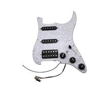 Pastillas de golpeador de guitarra Pastillas de guitarra Pastillas precableadas Pickguard SSH SSL1 Pastillas de bobina simple TB4 Humbucker Tipo 7 vías Totalmente cargadas(07)