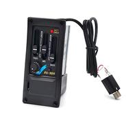 Pastillas de guitarra acústica de 3 bandas EQ-505R, preamplificador, ecualizador, pastilla piezoeléctrica negra TEQ-5, preamplificador piezoeléctrico