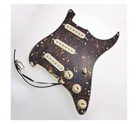 Pastillas De Guitarra Alnico 5 SSS Single Coil Tipo De 7 Vías Juego De Golpeador Completamente Cargado Piezas de Repuesto de Guitarra (Color : 04)