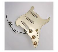 Pastillas De Guitarra Alnico 5 SSS Single Coil Tipo De 7 Vías Juego De Golpeador Completamente Cargado Piezas de Repuesto de Guitarra (Color : 05)