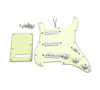Pastillas de guitarra con 11 agujeros, placa antiarañazos, protector precableado, piezas de repuesto para guitarra eléctrica, placa antiarañazos