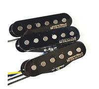 Pastillas De Guitarra De Bobina Simple Alnico V, Pastillas De Guitarra Eléctrica Negras Para For ST Piezas De Guitarra Juego de Pastillas Guitarra