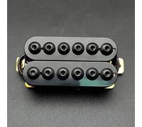 Pastillas De Guitarra Eléctrica De Doble Bobina De Metal Con Tornillo Ajustable Dig Humbucker Punk Pastilla De Mástil/puente(Bridge A)