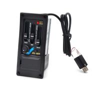 Pastillas de guitarra guitarra acústica 3 bandas EQ-505R preamplificador amplificador ecualizador pastilla piezoeléctrica sintonizador ecualizador negro pastilla piezoeléctrica TEQ-5