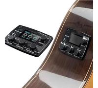 Pastillas De Guitarra Pastilla De Guitarra Acústica Profesional Sintonizador Digital LCD Preamplificador EQ Transmisión En Vivo Con Micrófono Accesorios De Piezas De Guitarra