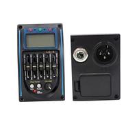 Pastillas De Guitarra Pastilla Para Guitarra Acústica Clásica De 4/5 Bandas Accesorios Para Instrumentos Musicales Ecualizador Preamplificador Control De Graves Medios Y Agudos(5 Band)