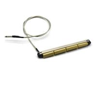 Pastillas De Guitarra Pastilla Transductora Debajo Del Sillín Palos Acústicos Populares Piezoeléctricos Para Piezas De Bajo Acústico De 4 Cuerdas(1PCS)