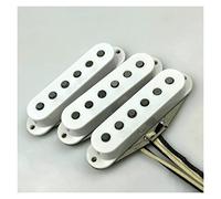 Pastillas De Guitarra SSS Single Coil Alnico 5 Pastillas Bobinado Inverso Juego De Pastillas De Alambre De Cobre Piezas de Guitarra Eléctrica (Color : 02)