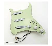 Pastillas De Guitarra Verde Multifunción SSS Humbucker Pastillas De Guitarra Golpeador Adecuado Para For ST Guitarra Guitarra Precableado Golpeador