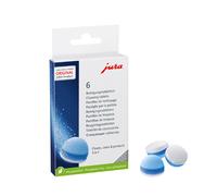 Pastillas de limpieza Jura 3 en 1 para cafeteras (6 uds.)