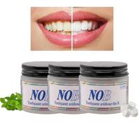 Pastillas de pasta de dientes, tabletas de pasta de dientes nano hidroxiapatita, pestañas de pasta natural, pasta dental remineralizante, sin flúor, nuevas tabletas de pasta de dientes masticables