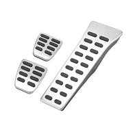Pastillas de Pedal de Freno de Gas, Repuesto de Pedal Antideslizante de Acero Iidable para Cubierta de Pedal de Acelerador Sonata Santa Fe (MT),Accesorios para carritos de