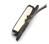 Pastillas de sonido de bobina única, cuerdas negras, pieza de guitarra eléctrica, instrumento musical para varios niveles de habilidad, mejora de frecuencia media y baja
