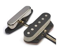 Pastillas de sonido de bobina única, cuerdas negras, pieza de guitarra eléctrica, instrumento musical para varios niveles de habilidad, mejora de frecuencia media y baja