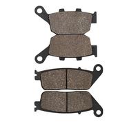 Pastillas Delant Tras Para NTV 650 Para NTV650 1988-1997 Para Revere Piezas De Motocicleta Pastillas De Freno Delanteras Y Traseras 2 Pares(Front and Rear)