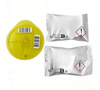 Pastillas descalcificadoras para máquinas de café Tassimo con disco T amarillo para servicio - Elimina la acumulación de cal de manera eficiente - Compatible con Bosch Joy Happy Caddy Charmy My Way