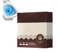 Pastillas desodorantes para inodoro con aroma fresco, limpiador para inodoros, limpieza profunda, fragancia duradera, fácil de usar.