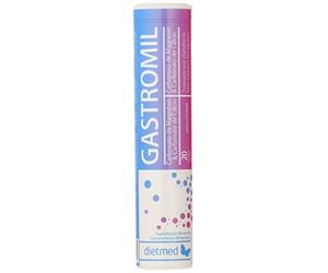 Pastillas Digestivas para Chupar - Carbonato de Calcio, Magnesio y Menta - Apoya la Función Digestiva y el Confort Estomacal - Alivia la Pesadez - 20 Pastillas Gastromil de Dietmed