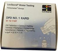 Pastillas DPD1 para comprobador de cloro - Paquete de 250 unidades