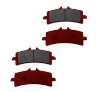 Pastillas Frenado para Aprilia para RSV4 para FA447 FA266 Piezas Repuesto Freno Motocicleta Pastillas Freno Cerámica Delanteras Y Traseras Zapatas Freno(FA447 Front)