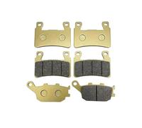 Pastillas Frenado para CBR600 F4 900 929 954 para RR para VTR 1000 para SP CB1300 S para RVT 1000 R para Pastillas Freno Delanteras Y Traseras Motocicleta Super Four Zapatas Freno(Front Rear Pads)