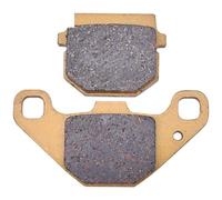 Pastillas Freno Almohadillas delanteras de motocicleta para Metropolis 400 RX-R para Allure modelo 3 ruedas pinza Nissin-freno estacionamiento 2017 2018 400cc