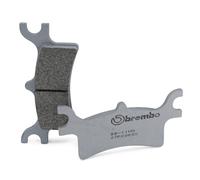 Pastillas freno Brembo 07PO06SX metal sinterizado tras. con homologación Polaris