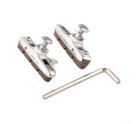Pastillas Freno C-Bike 55mm Aleación para Carbono | Aleación aluminio y goma, 55mm longitud, compatible para ruedas carbono, robusto