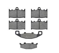 Pastillas Freno Delanteras Moto Compatible Con GPz900R (ZX900A) 1990-1998 Pastillas Freno Delanteras Traseras Para Motocicletas Accesorios Para Piezas(3 pairs)