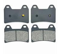 Pastillas Freno Delanteras Traseras Motocicleta para Monster 696 20º Aniversario 795 para Monster para Monster 796 para ABS 2008-2014 Pastillas Freno Delanteras Traseras(2 X Front Brake Pads)
