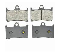 Pastillas Freno Delanteras Traseras Motocicleta para YZF 600 600R YZF600R 1997 1998 1999 2000 2001-2007 YZF600 para Thundercat 1998-2000 Pastillas Freno Delanteras Traseras(2 X Front Brake Pads)