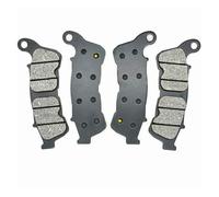 Pastillas Freno Delanteras Traseras para NT700 para Deauville para ABS NT700V para VaraderoABS VFR800 para A Intercepter para ABS Pastillas Freno Delanteras Traseras(2 X Front Brake Pads)