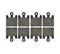 Pastillas Freno Delanteras Y Traseras Para Motocicleta Para Kawasaki Para ZX 6RR Para ZX 600 2003-2006 Para ZX10R Para ZX 1000 2004 2005 2006 2007 Pastillas Freno Delanteras Traseras(2 pairs Front)