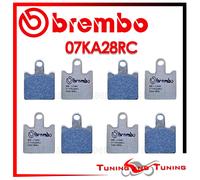PASTILLAS FRENO DELANTERO BREMBO RC PARA KAWASAKI ZX6R NINJA 600 2009 2010