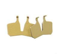 Pastillas Freno Disco Metal para magura MT5 MT7 Pastillas Freno | Metal sinterizado, alto rendimiento frenado, compatible para magura MT5/MT7, color dorado, uso outdoor