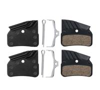 Pastillas Freno Disco para Shimano SLX XT XTR Series BR-M7120 M8120 M9120 N03A N04C D02S D03S Pastillas Freno Cerámica Metálica 4 Pistones Bicicleta Montaña Pastillas Freno(2 Pair)