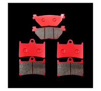 Pastillas Freno Disco Pastillas Freno Delanteras Traseras para XP530 Black MAX XP 530 T-MAX 530 TDM900 TDM 900 XT1200 Z Super Tenere ABS XT 1200 Pastillas Freno Delanteras(Front and Rear)