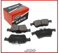Pastillas Freno Eje Trasero 4 Pcs. Ford Focus II / Mazda 3 / Opel Vectra C/